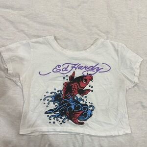 Ed Hardy Koi Baby Tee